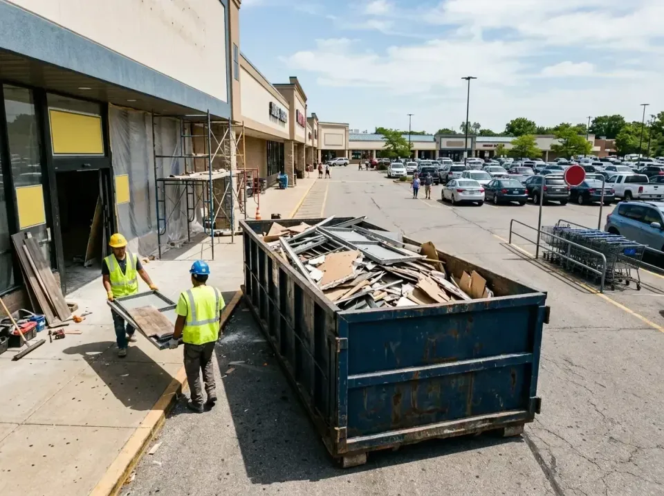 retail-store-renovation-debris-003 — frequently asked questions, Roll-off Dumpster Rentals in Stoughton, WI